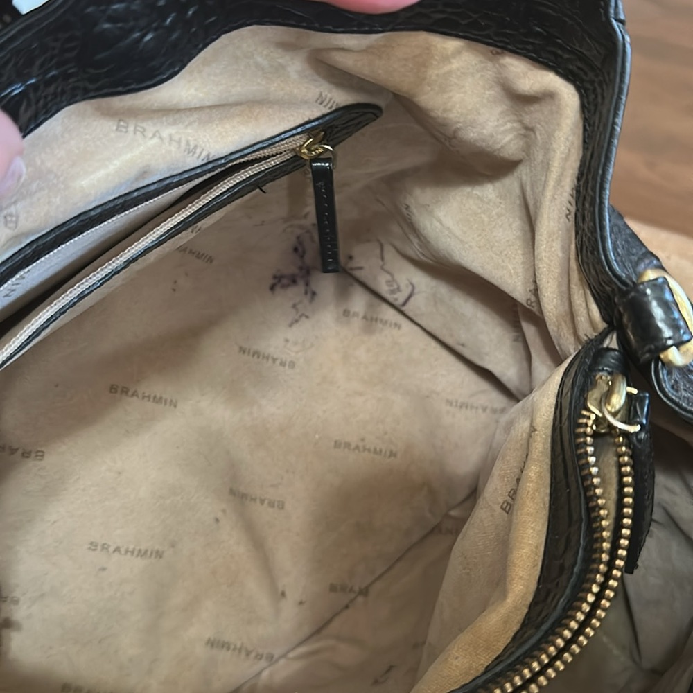 Brahmin -Elisa Black Hobo/Satchel - Picture 11 of 11